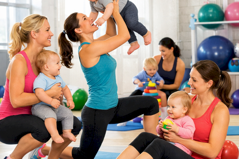 Funkční trénink pro maminky s dětmi